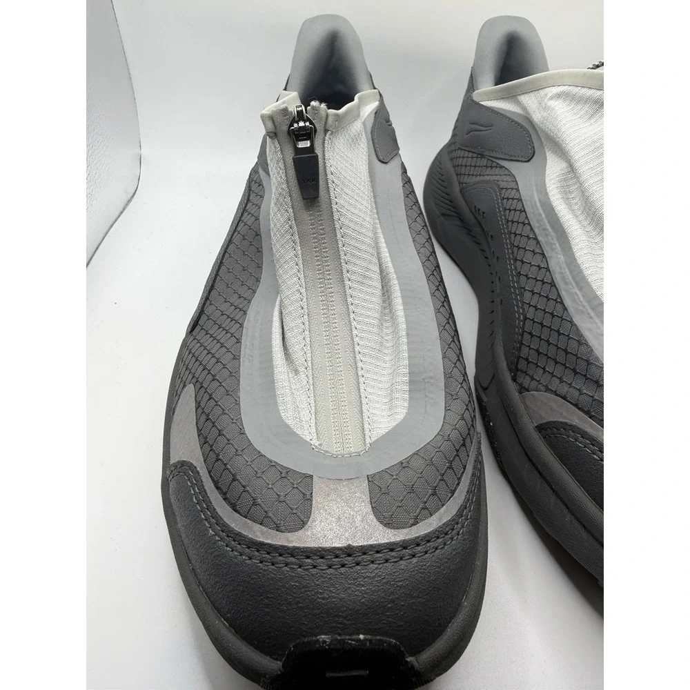 Hoka Project Transport Zip Sneaker Sz 15 Men's Gray Black Slip On